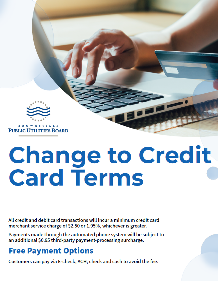 Changes to Credit Card Terms